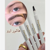 هاشور ابرو قلمی چهار خط سه بعدی ضد آب هاشور ابرو ماژیکی 4خط