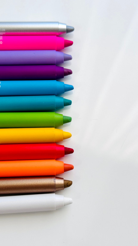 مدادچشم شمعی رنگی