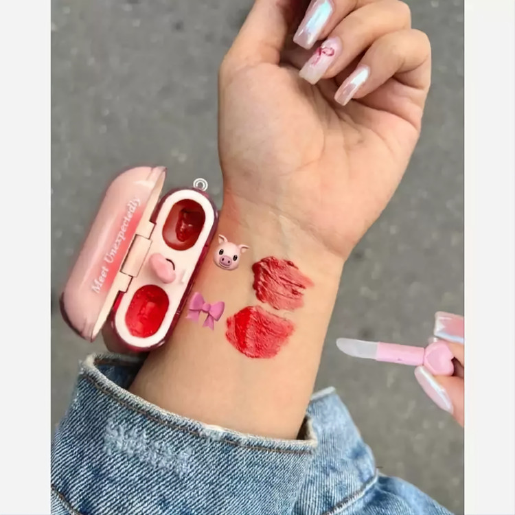 لیپگلاس فانتزی پینترستی کره ای وارداتی