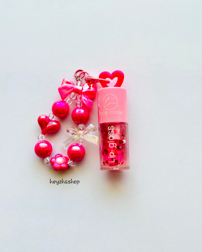 لیپگلاس باربی سایز بزرگ آویزدار