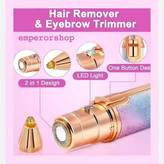 شیور ماتیکی زنانه دوسر رنگین کمانی